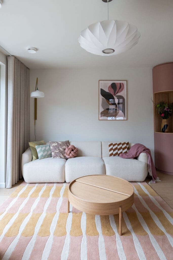 Interieurontwerp woonkamer Nieuwbouwwoning Utrecht